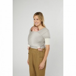Aura marama - Sustainable Knit Grey Stripe