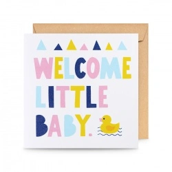 Čestitka Welcome Little Baby