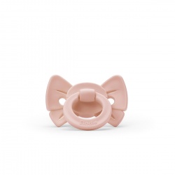 Duda Binky Bow - Misty Pink