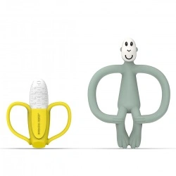 Poklon set banana i majmun - Mist Green