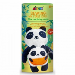 Šivanje moje prve lutke - Panda