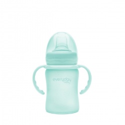Staklena Sippy Cup, 150 ml - Zelena