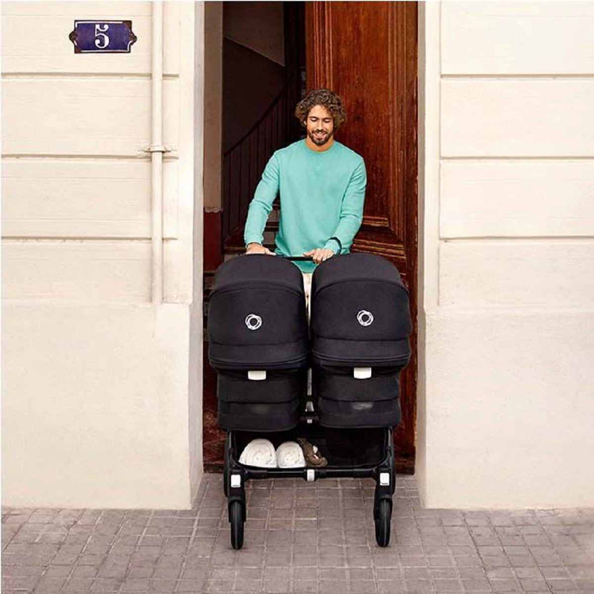 Donkey5 Twin Black - Midnight Black, Grey Melange-3
