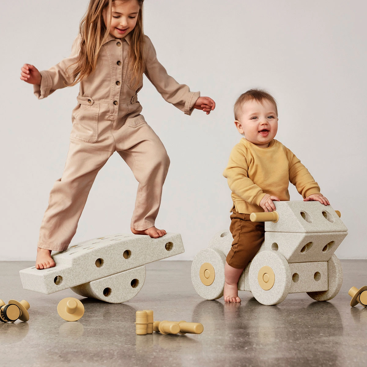 Dreamer set - Sand Grey Honey Yellow-0