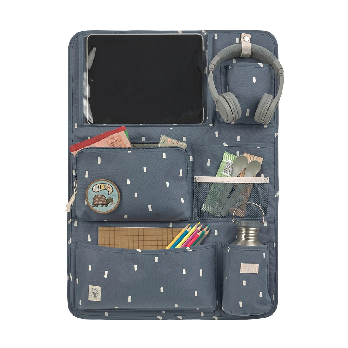 Organizator za automobil Happy Prints - Midnight Blue-0