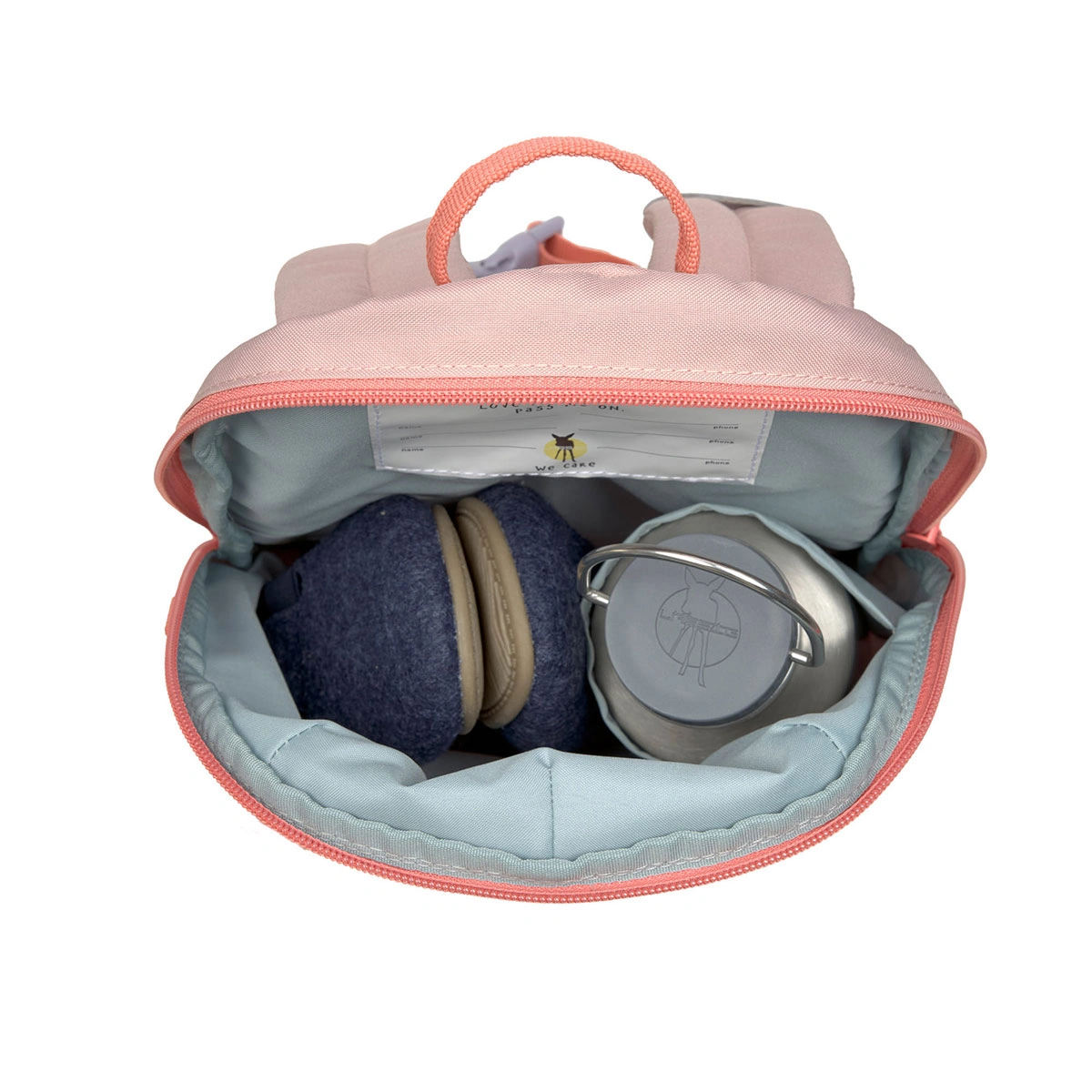 Tiny Outdoor ruksak - Rainbow Sunshine Peach-2